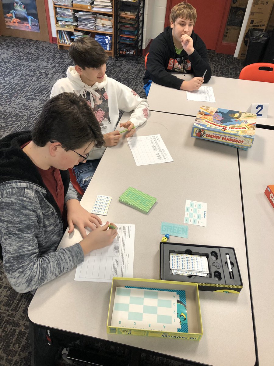 Kels_Wertz's tweet image. Thank you to @Jason_R_Bodnar for allowing the #WorldBio class to explore games from Board Game Club in order to brainstorm ideas for the #MutationInvasion game project! @DeKalbHS @DeKalbNT #WeAreDeKalb