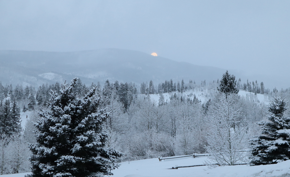 The March Super Moon (Worm Moon) setting Monday morning... the early bird gets the worm right?
FYI: Great sale prices throughout the store are going on now and the selection is quite good. Wait a little longer and the selection diminishes... what to do, what to do...