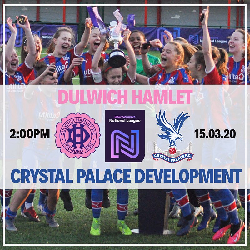 This Sunday we travel to Champion Hill for the Semi Final of the Capital Senior Cup 🏆 Gates open at 12pm, tickets are available on the day £4 adults, £2 concessions, U13 free!⁣⁣
🆚 @dulwichhamfc_w ⁣⁣
🏟 Champion Hill, London, SE22 8BD⁣⁣
⏰ 14:00 KO⁣
#WeAreNational