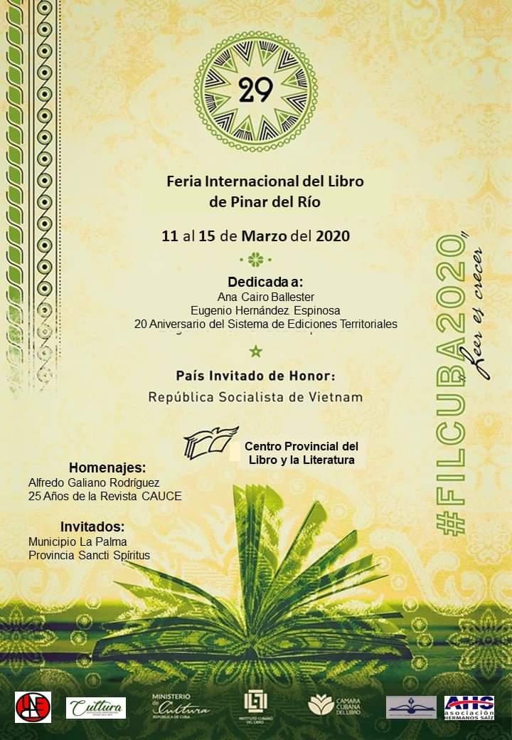 yusycuba's tweet photo. Abarrotado el #Milanés de #PinardelRío para la inauguración de la #29ediciónFIL #FiestaDeLasLetras del 11 al 15 de marzo @Radio_Guama @jduartealonso @notiElena @ https://t.co/KM5BZX7dbx