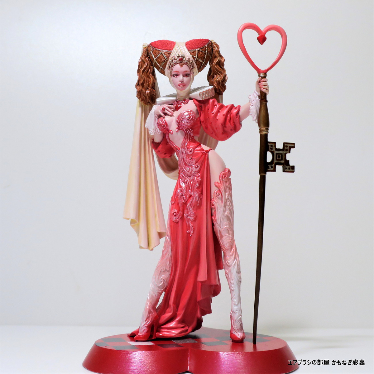 かもねぎ彩嘉 ハートの女王ルビナ 完成 キメラモデル ファンタジーフィギュア T Co Vk1ve9igsp 完成画像 ブログにアップしました ぜひ ご覧ください ハートの女王ルビナ キメラモデル リアルフィギュア ファンタジーフィギュア