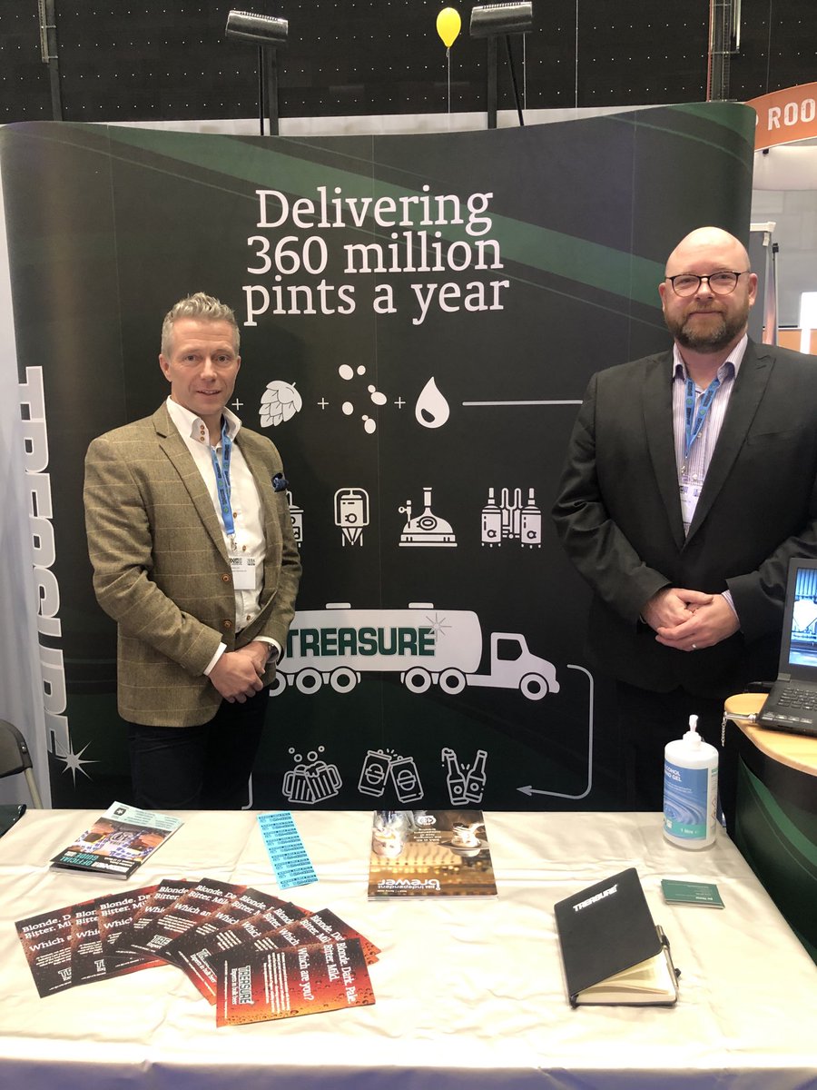 Treasure_Group's tweet photo. Forgive the Hale and Pace look (!) but come and see TREASURE at Beer X 2020 #beerx #treasure #worthdiscovering https://t.co/41lGRuZw8q