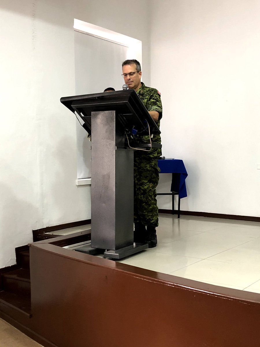 CanadayColombia's tweet photo. Se dio inicio al Curso de Logística de las Naciones Unidas en Colombia, impartido por las Fuerzas Armadas de Canadá 🇨🇦 , en colaboración con las Fuerzas Militares de Colombia 🇨🇴 @FuerzasMilCol. https://t.co/Fv9UCx7gQG