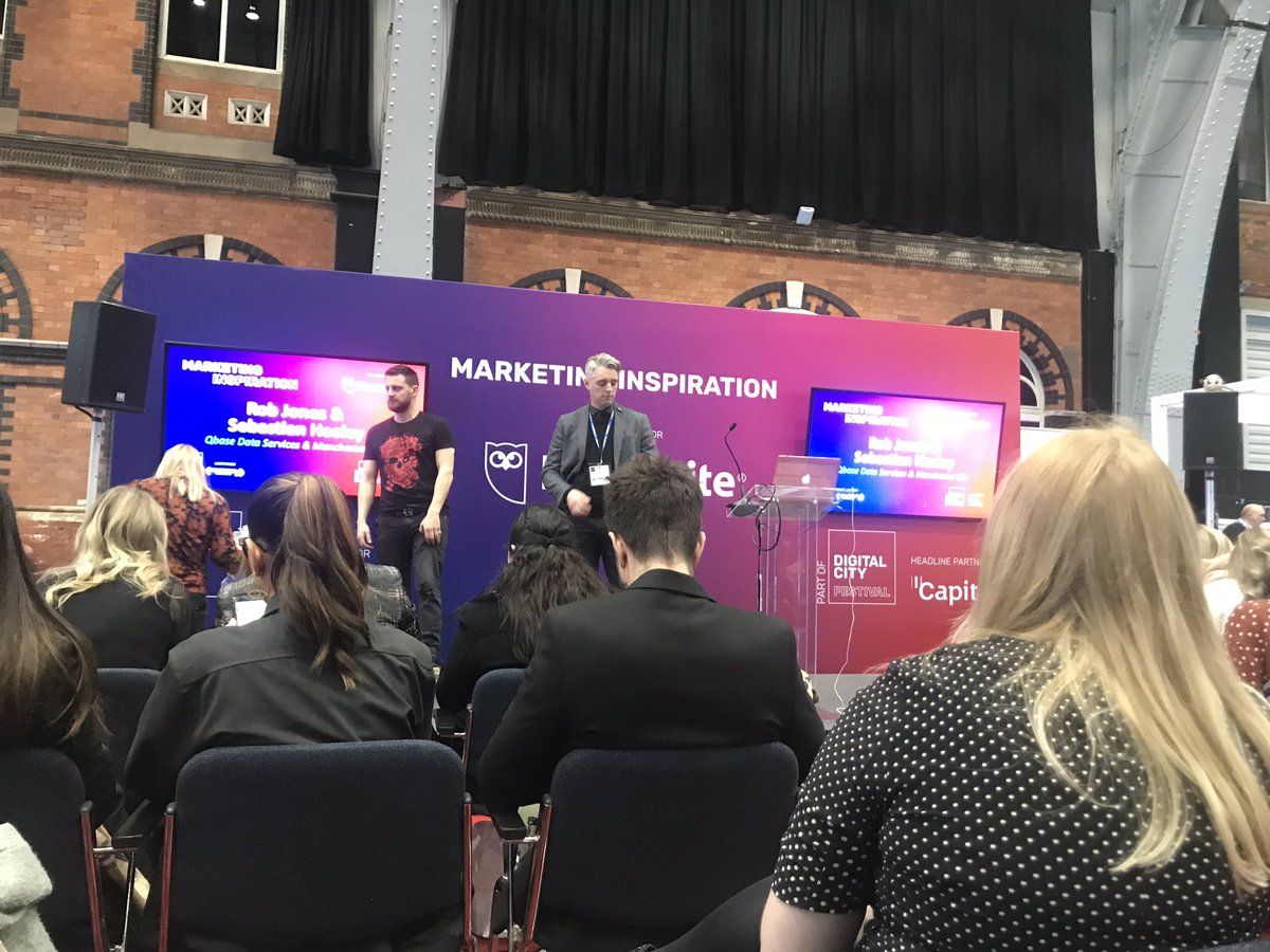 Sandyx_UK's tweet photo. It was great to be at the @DigitalCityFest today - we especially liked the ‘Gin and Data’ talk by @MCR_Gin and @QbaseData👏🏻
#DCF2020 https://t.co/b10OUWnGtz