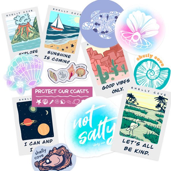 ShopShellyCove's tweet photo. STICKER CLUB GIVEAWAY! 🔥

We just launched our monthly sticker club, and we’re giving away A YEAR of free stickers 🎊

RT to enter. Must be following so we can DM you 🤗 https://t.co/yRbtoLTtfK