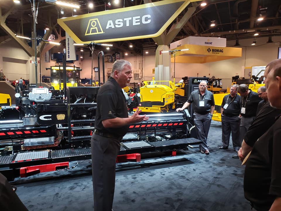 A great Day 1 at #CONEXPO! Be on the look out for more from the show floor. Stop by the Astec Industries booth C30336 in the Central Hall! #matqualitymatters