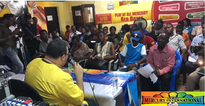 Radiomercurysl's tweet photo. Just after the signing of 80 #Classroomproject with the contractors,#IdeasLimited,the 
#MercuryInternationalMD, #@MEMLAW1 officially launched the Company's New Campaign
#StayInControlCampaig
#MercuryInternational
#SmileEvridae
#SaloneTwitter
https://t.co/cKW8GguwiF… https://t.co/GP00hkkL1h