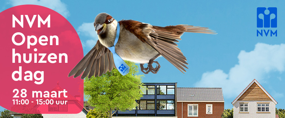 De NVM Open Huizen Dag van 28 maart gaat niet door. Aanleiding is de toename van het aantal gevallen van besmettingen van het Coronavirus in Nederland. 
Lees ons bericht: bit.ly/2TEtk2a