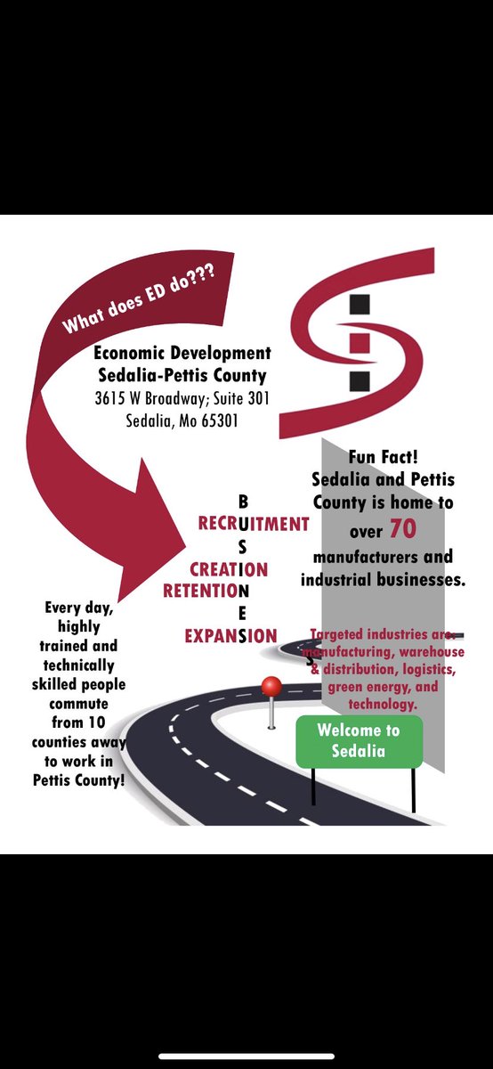 Economic Development Sedalia-Pettis County tweet media
