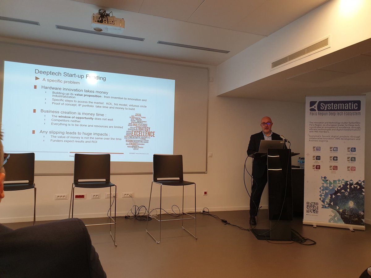 #Industry40 The rise of #deeptech, Let's talk about money with Regis Saleur <a href="/SupernovaInvest/">Supernova Invest</a>
👉 "Deeptech funding: specifities &amp; management of this essentiel step"
💬 "raising is a step by step process"...