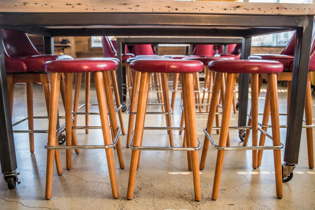 Our team brought the heat to <a href="/Ghostpepperbos/">Ghost Pepper Taco + Tequila Bar</a> with rich burgundy and teal blue upholstered barstools, which look as inviting as they are comfortable. The perfect spot to enjoy custom made tacos and specialty cocktails in the heart of #SavinHill. 👻🌶🌮🍹