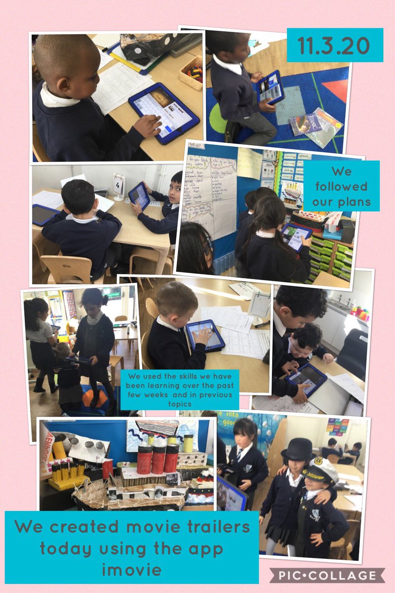 MrsCarpenter30's tweet photo. Year 2 are making film trailers for the Titanic #smithdowncomp #smithdownhistory #smithdownxcurric https://t.co/4nKwt03awe