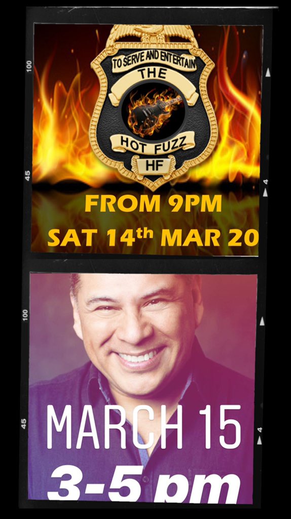 What a weekend! Don’t miss the brilliant live music here <a href="/CrownEmsworth/">The Crown Emsworth</a> 
Saturday 14th March - The Hot Fuzz!
Sunday 15th March - Ricky Zalez