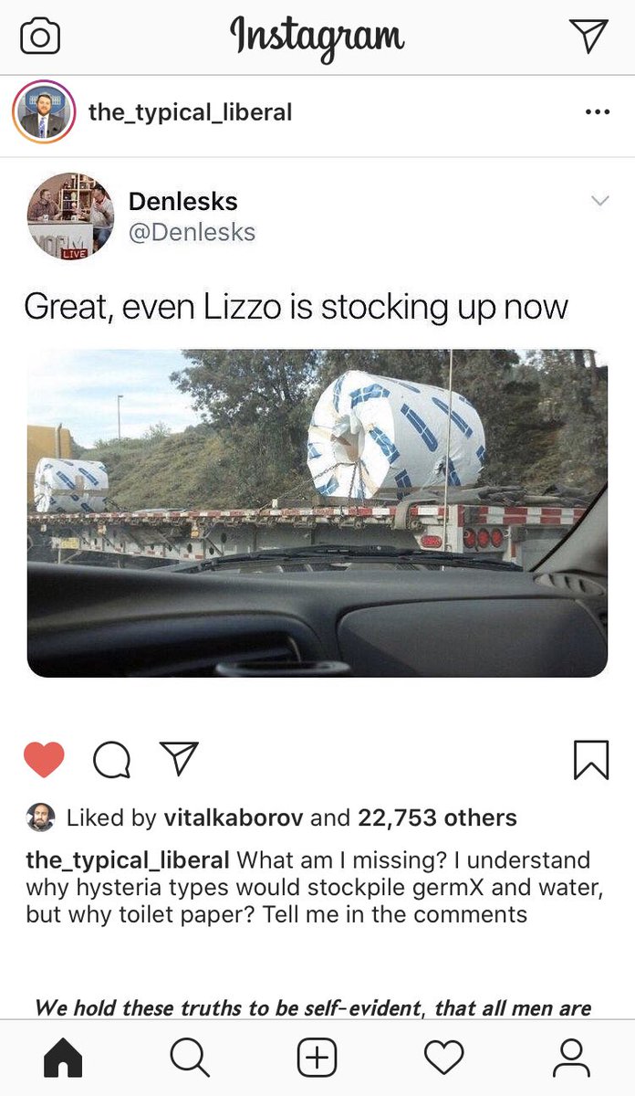 DustinPortland4's tweet photo. @Denlesks I found this on Instagram... a guy I follow with 1m+ followers shared this 😂 great job sir! https://t.co/gETRh40QcY