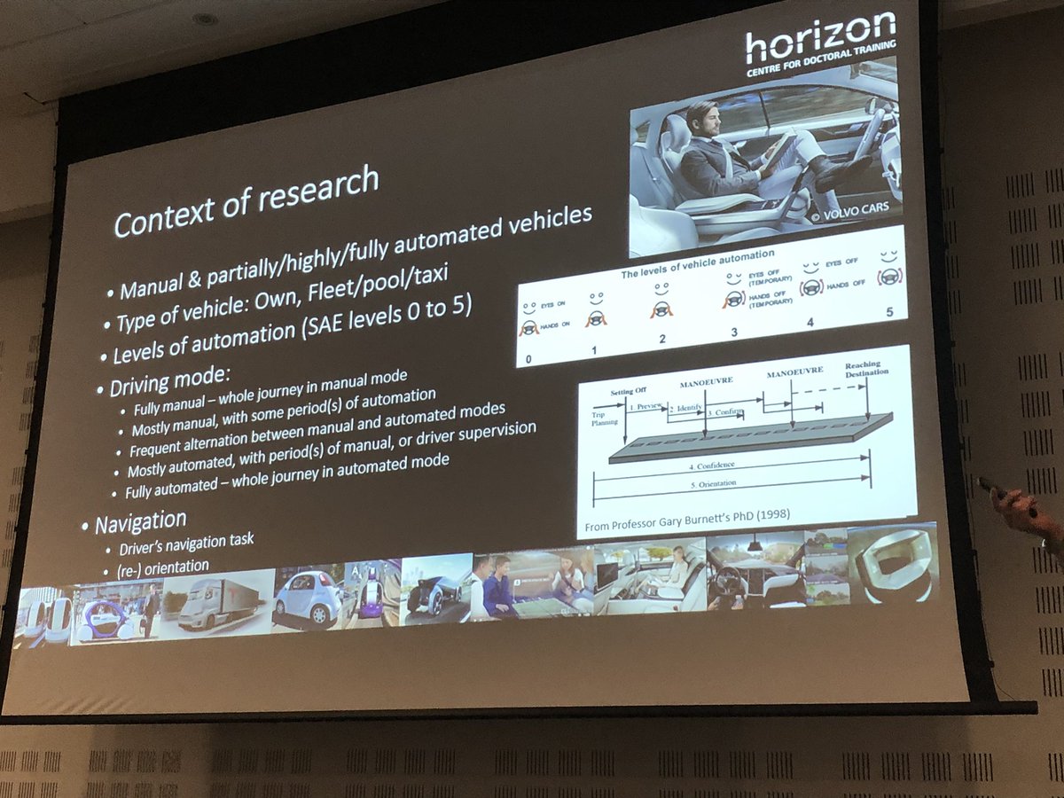 We follow on with Chloe Jackson from <a href="/HorizonCDT/">Horizon CDT</a> discussing the future human interface for navigation in driverless cars. #CAV #HMI #HumanFactors <a href="/HFRG_UoN/">Human Factors UNott</a>
