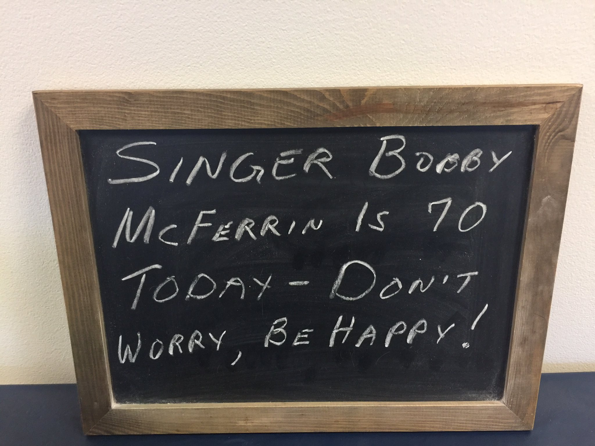 Fun Fact: Singer Bobby McFerrin Is 70 Today, Happy Birthday Bobby!!!!! 