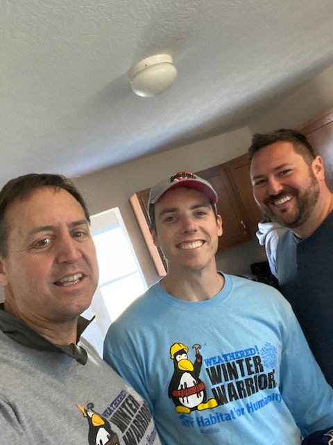 ColumbusRotary's tweet photo. A few of us helped with a @Habitat_org_OH rehab project in the Linden Area. @rotary6690 @Rotary #Warmweather #service #fellowship #JordanHunt #AlexHanselman https://t.co/ALwvbXngm8