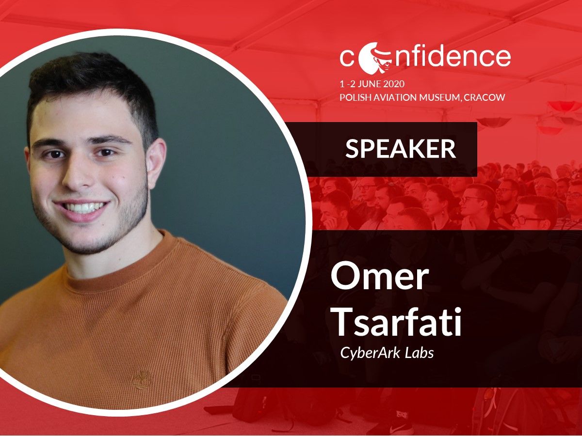 CONFidenceConf's tweet photo. @OmerTsarfati and @Hechtov will present at #CONFidence2020 💎

They will talk about Two critical vulnerabilities 🔫 that affected millions of Microsoft Azure users!

Find out more about their talk and get your ticket here 👉https://t.co/VzZE5gGMBx https://t.co/Ww8Q5pplyn
