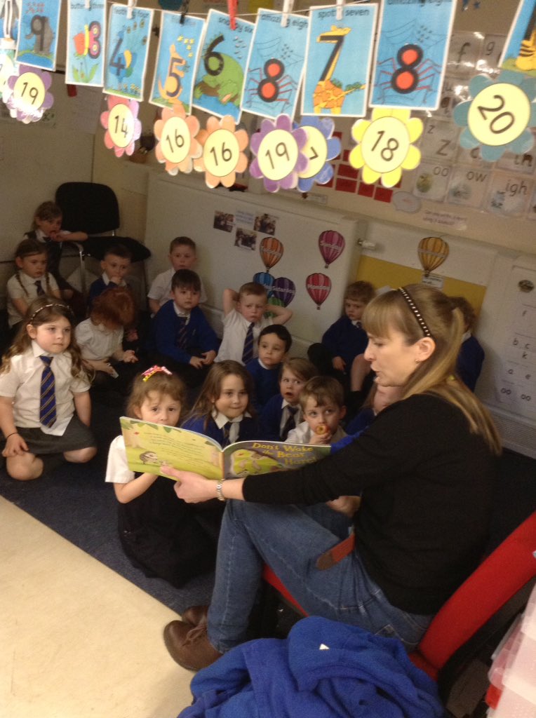 Parkfield's tweet image. Thank you to our secret reader this afternoon. Reception thoroughly enjoyed the story. #reception #secretreader