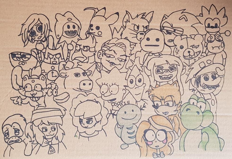 ShyFlyPon's tweet image. Pretty much completed the cardboard memes &amp;lt;3
#PeterKnetter might colour it hmmm.