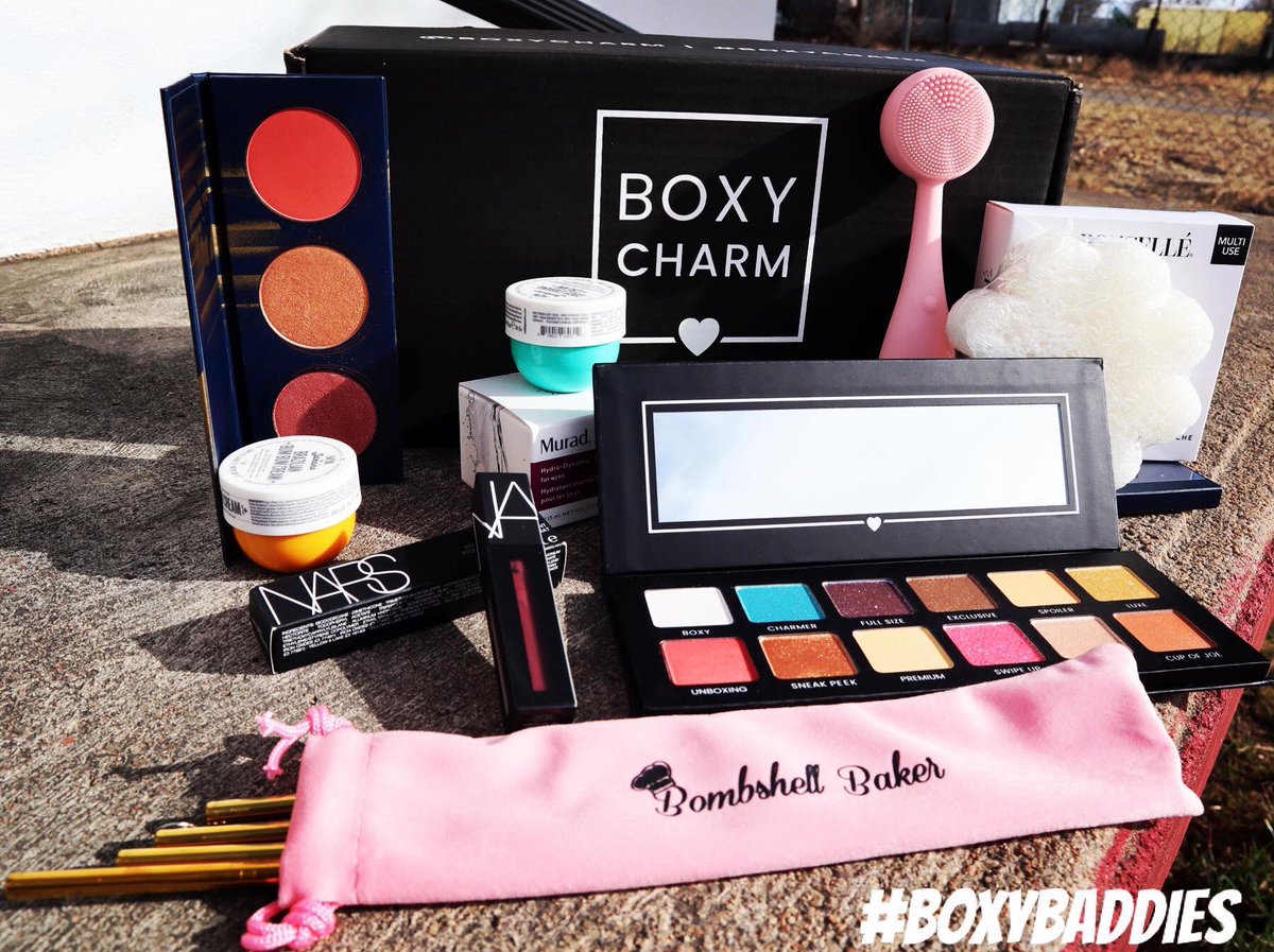 BoxyBaddies's tweet photo. One admin @Beemersbaby received a great March BoxyLuxe! #boxyedgy #boxycharm #giftedbyboxycharm #muradedgy #pmdedgy #zoevaedgy #narsedgy https://t.co/knwf6dtWXd