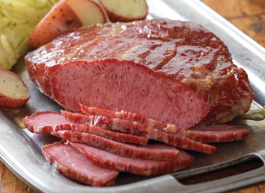 Bianchinis's tweet photo. San Carlos, treat your taste buds to the Best Corned Beef in Town for St. Patrick's Day. Enjoy Bianchini's Homemade Corned Beef. Your choice of brisket for $8.99 lb., Eye of the Round for $5.99 lb. or Bottom Round for $5.99 lb. > https://t.co/9OmXvXXqgh https://t.co/LpPJqVQ4pd
