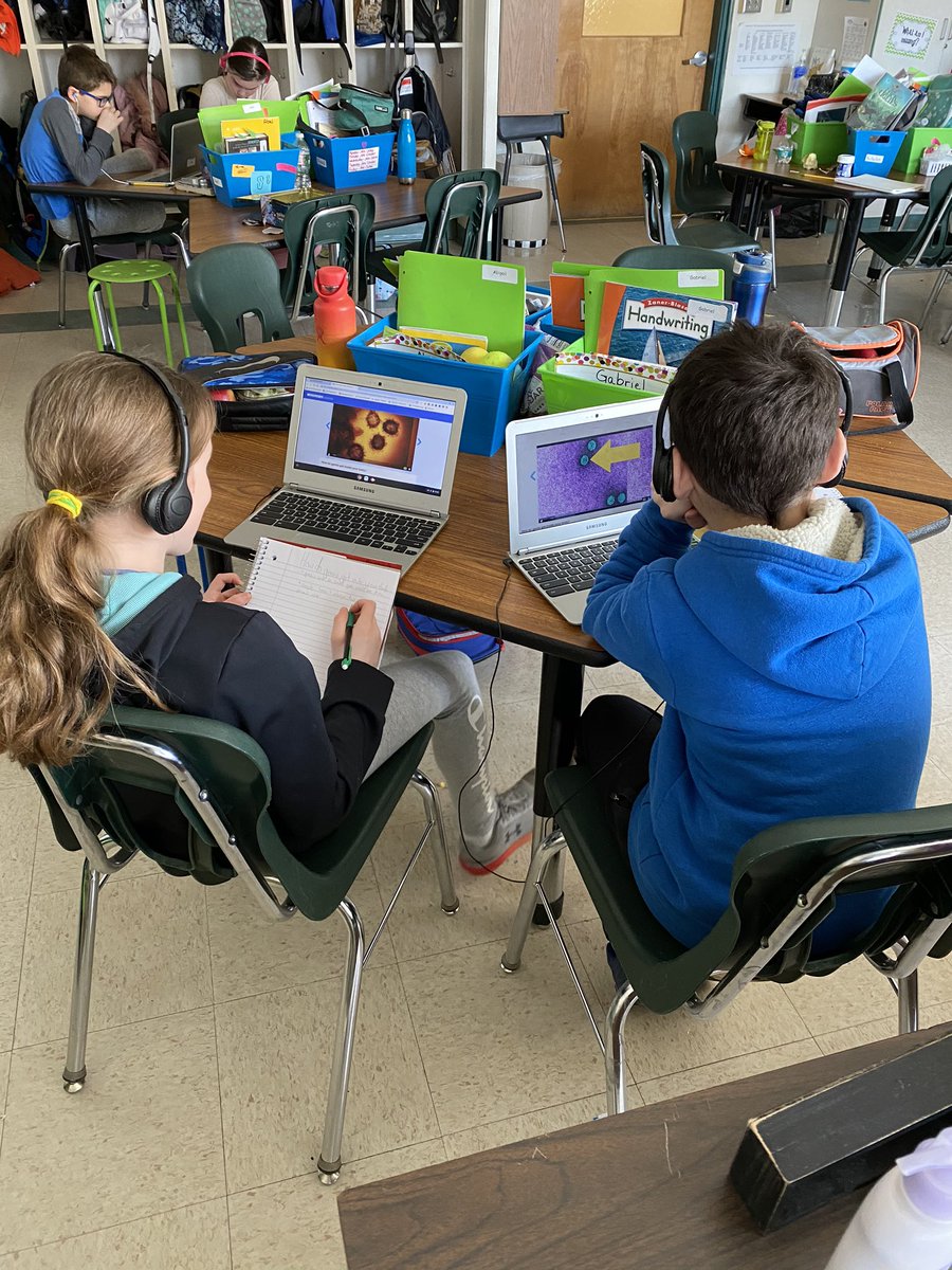 mrsestle's tweet photo. Learning how Germs enter our bodies while finding main idea and supporting details! 🦠 Loving hearing them say “ewww” as they are watching. Hoping this encourages more frequent hand washing! 🤚🏼 @ExeterLSS https://t.co/nWqmyFw4YH