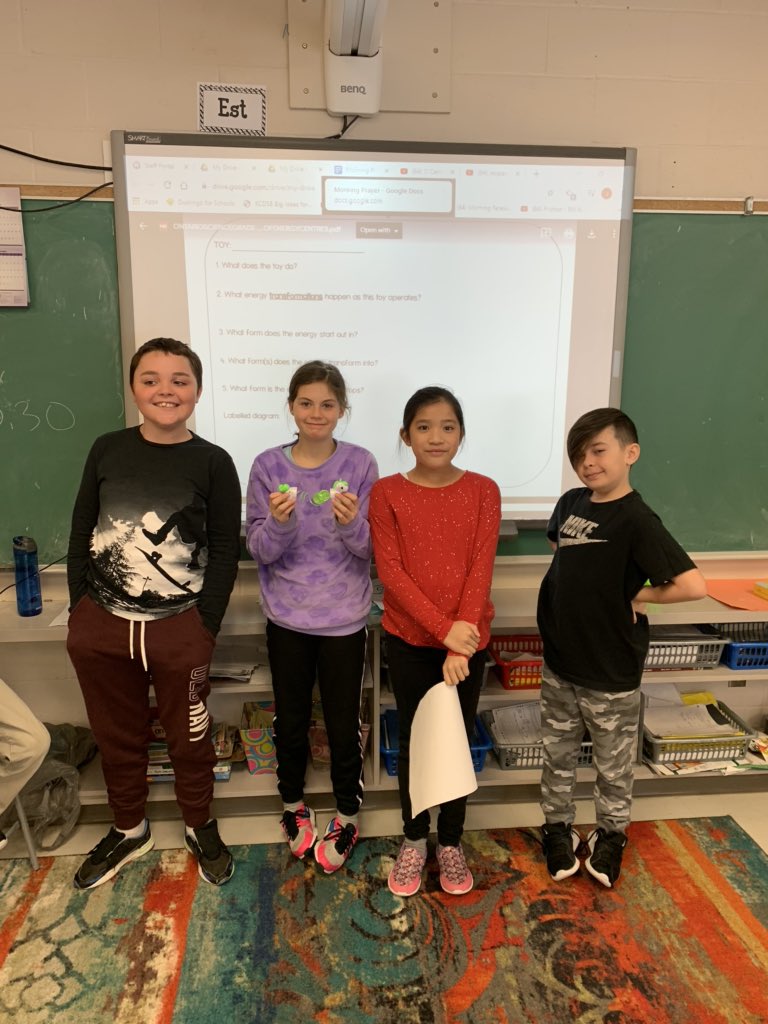 jencull_lopez's tweet photo. Demonstrating our understanding of energy transformation through the operation of a simple toy @StJamesOCSB https://t.co/ULmjcJ6Drb