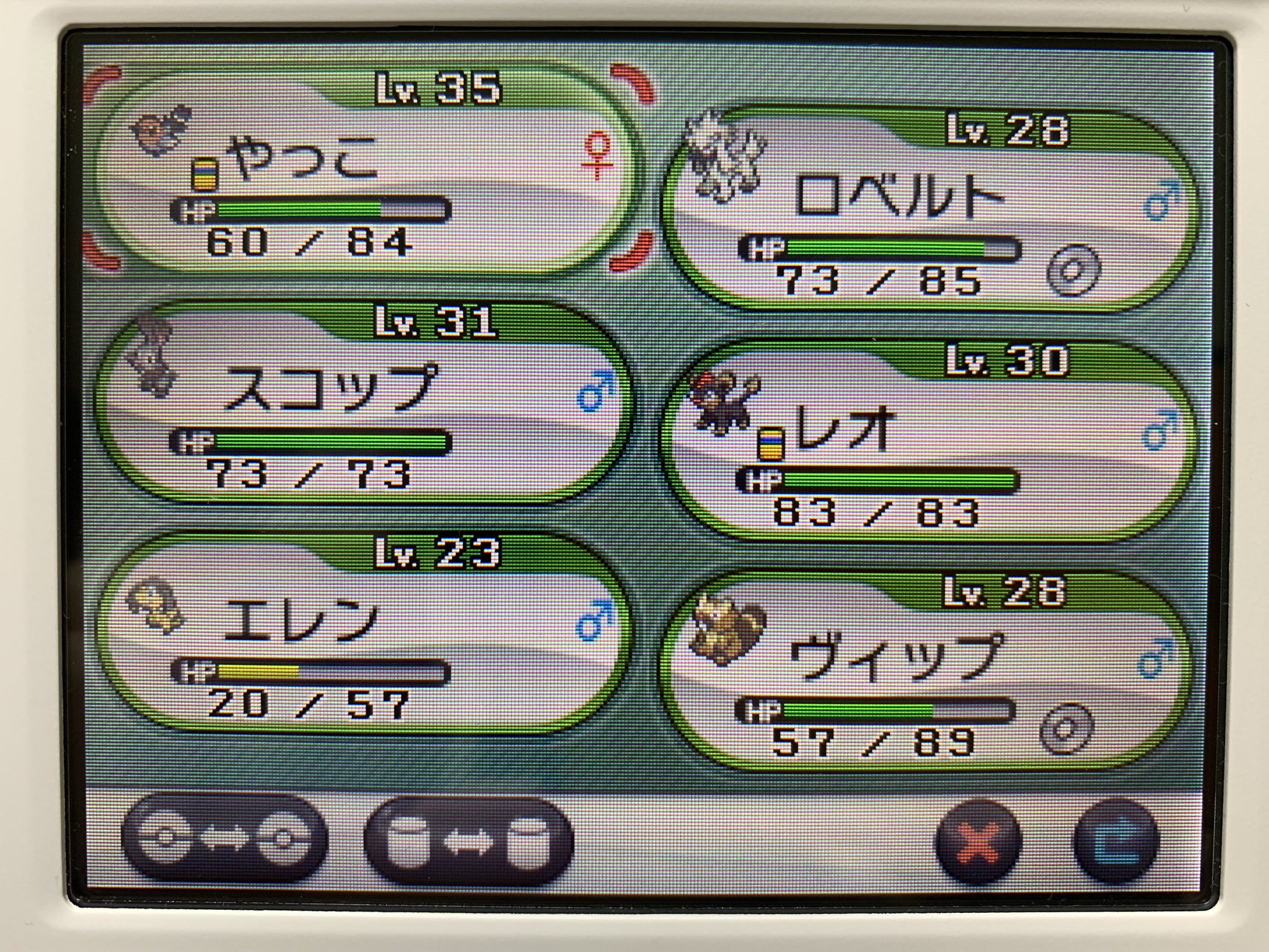 安井角コモン ポケモンy スパトレって結構楽しいんすねぇ 息抜きにゃ丁度ええや しかし ヤヤコマさんだけ異様に レベル高ぇなぁ 笑 進化さしてもいいけど ノーマルじゃなくなっちゃうので結局キャンセル まぁ このまんまのが可愛えぇん