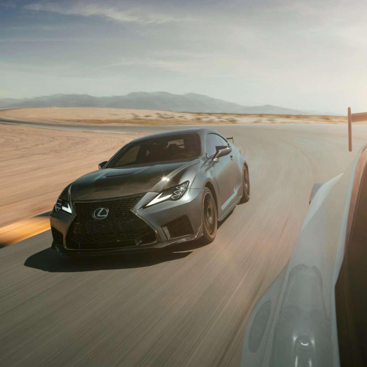 Prepare to be passed. #LexusRCF Track Edition bit.ly/2IFKyFX