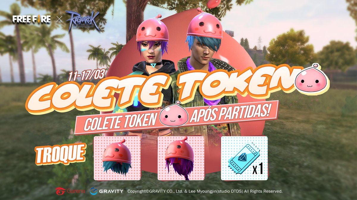 Recarga Free Fire  Ganhe tokens fazendo recarga FF (PT)