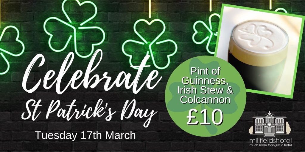 Come and Celebrate St.Patricks Day with us.