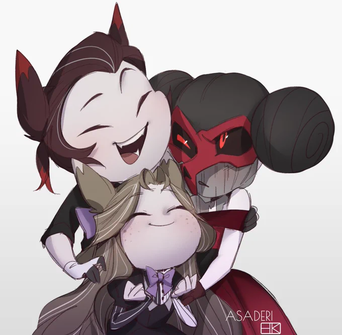 Chibi for stream
#hhoc #LilyGreystone  #EdwardGreystone 