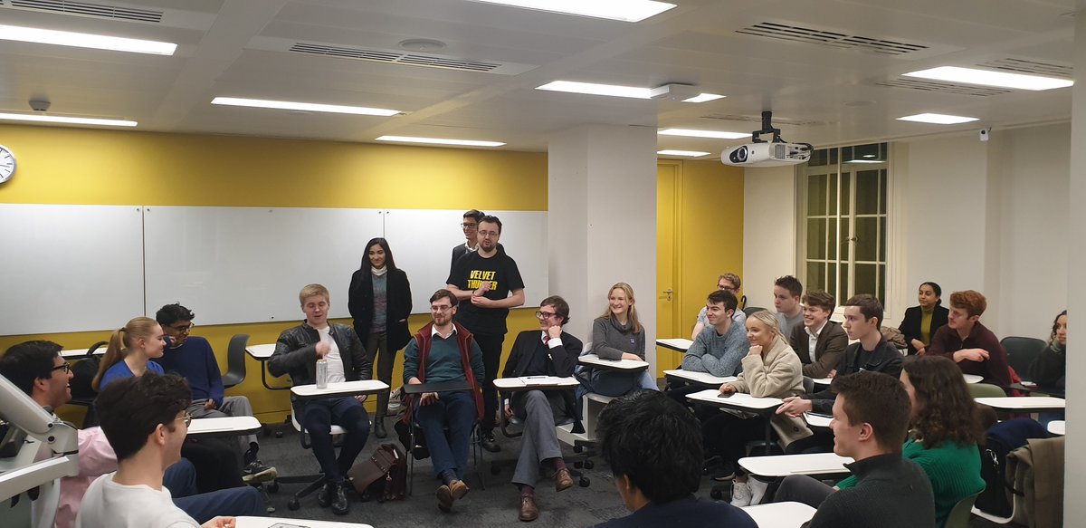A pleasure to host Party Deputy Chair <a href="/ranil/">Sir Ranil Jayawardena</a> last week for a fascinating discussion on the Conservative Party's engagement with the youth vote and young Party activists! Thank you to @KCLConservative for co-hosting