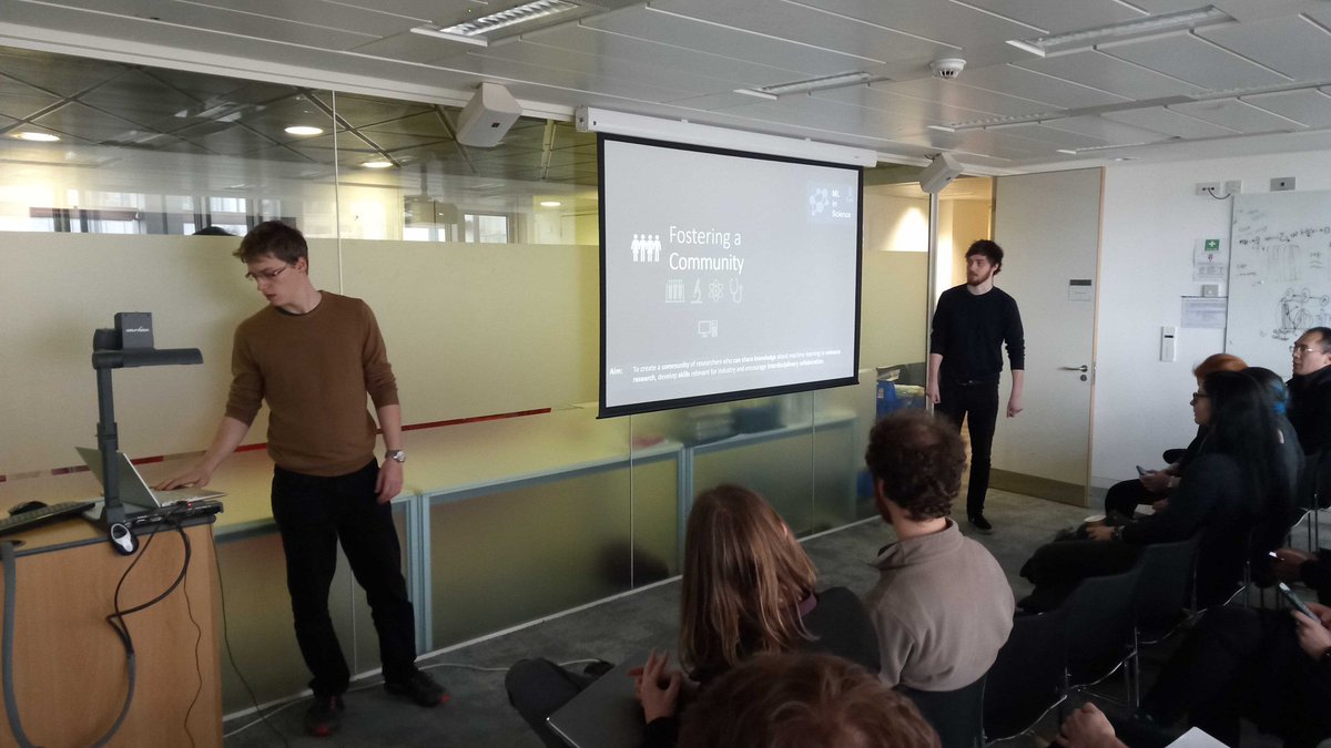 MLinScience's tweet photo. We hope you enjoyed our first colloquium! Big thanks to our speakers @OpticsSteve and @CarolWebsterCS and to our organisers. Watch this space for more events. https://t.co/lJTPfIIzqE