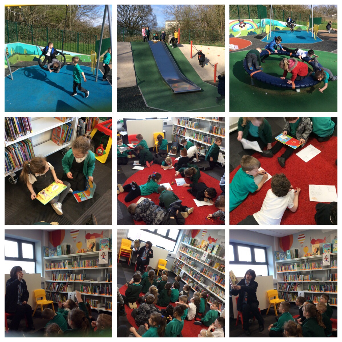 Springwood_Prm's tweet image. We had a lovely time at the hub and the park this afternoon #springlit #springpowis #springpe
