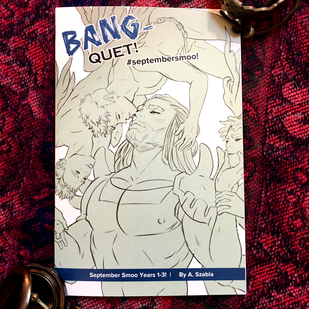 Aszabla's tweet image. Since I&apos;m supposed to be on a plane to Seattle right now and I&apos;m not and I&apos;m pupset about it I&apos;m posting the link to my store again ;__; #eccc #eccconline #eccc2020 #TWITTERCOMICON 
banquet.storenvy.com