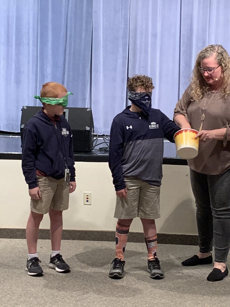 SWFLChristian's tweet image. Mrs. Preston, an SFCA Mom and Children’s Pastor at Next Level, taught us about Moses and being courageous and fearless during Elementary Chapel.