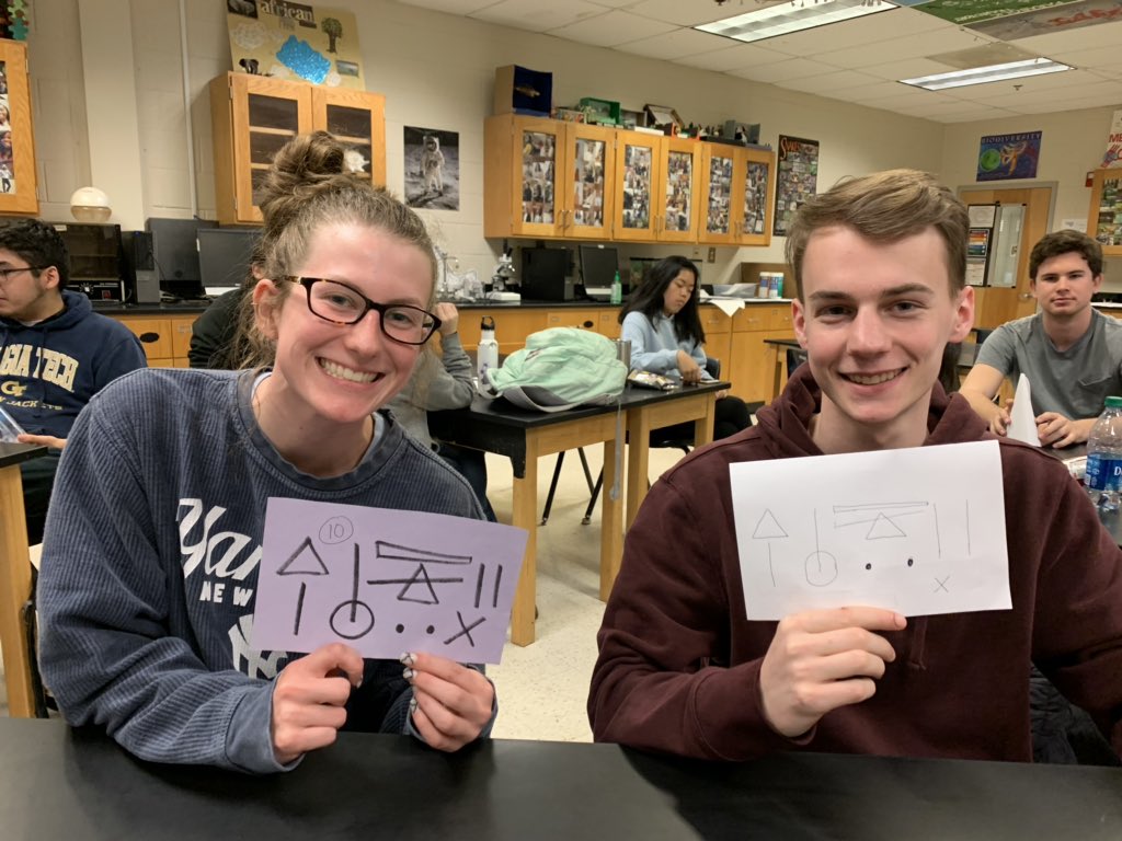 Communicating in Magnet Research, getting ready for the procedure chapter. <a href="/KMHS_magnet/">Kennesaw STEM Magnet</a> #kmhsstem #kmhsresearch