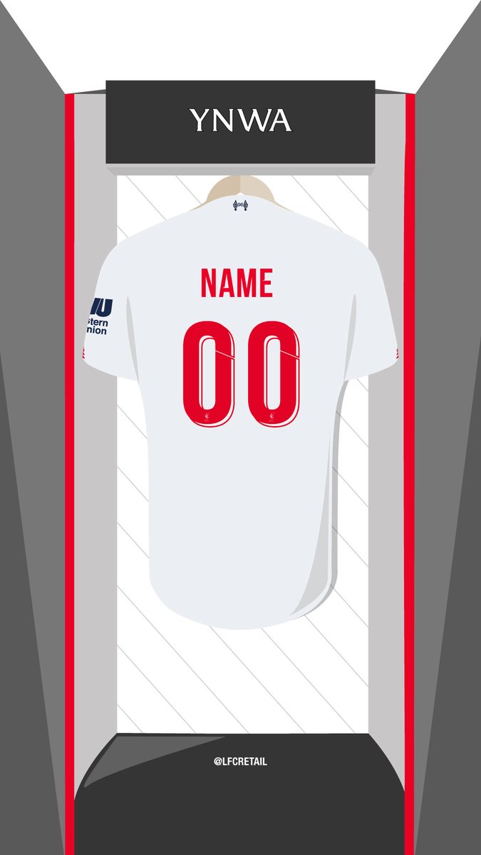 liverpool jersey personalised