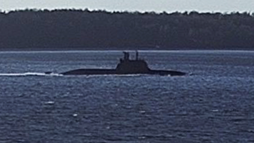 WarshipCam's tweet image. German Navy Type 212-class attack submarine leaving Kiel, Germany - March 11, 2020  #type212 #submarine