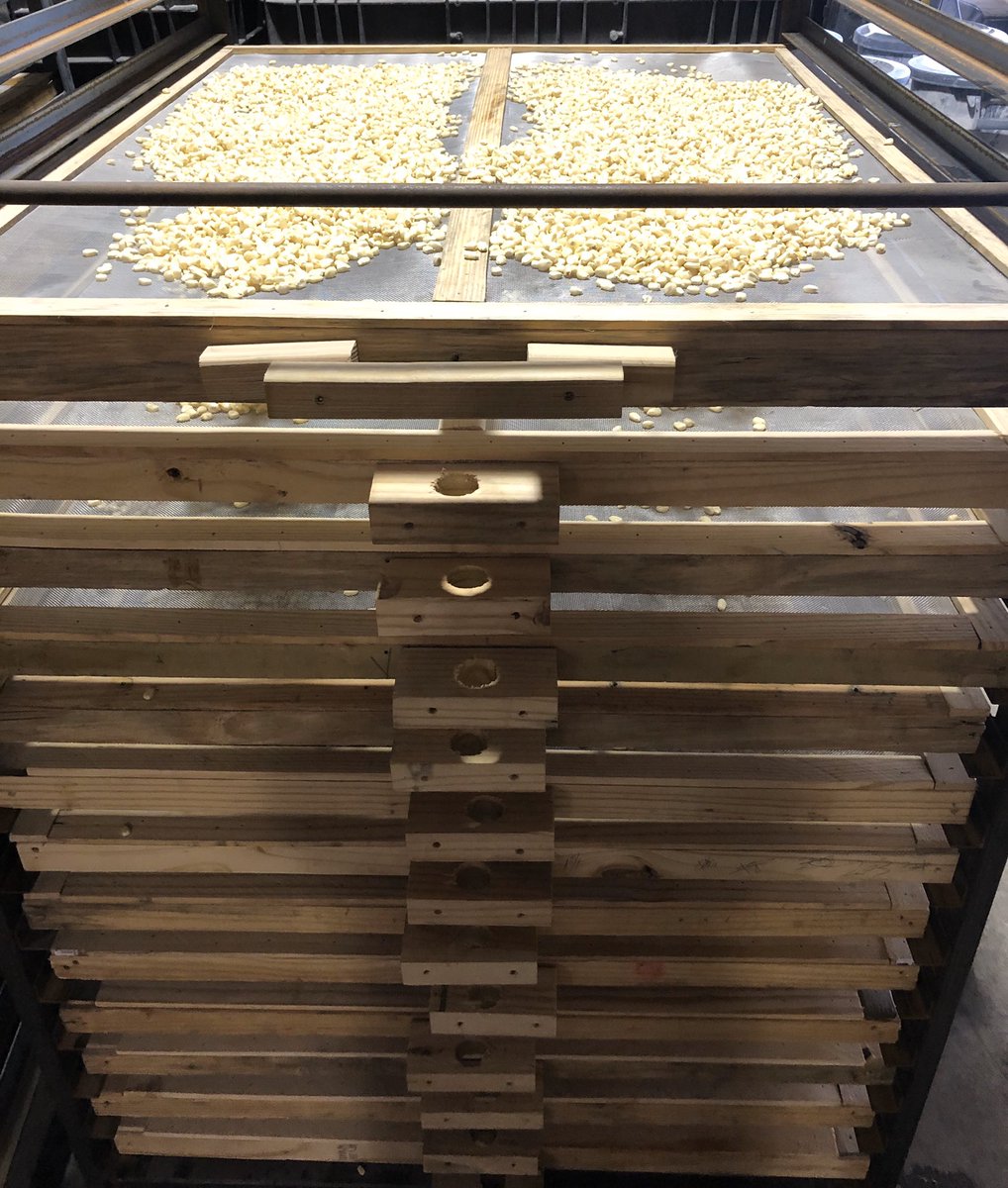 MBRDISTILLERY's tweet photo. White corn, racked, ready & waiting to be dark fired or โsmokedโ for our Dark Fired Whiskey and Dark Fired Bourbon.
#DarkFired #MBRolandDistillery #MBRoland #ChristianCounty #WesternKentucky #StillAndBarrelProof https://t.co/Ge6BY3YLzG