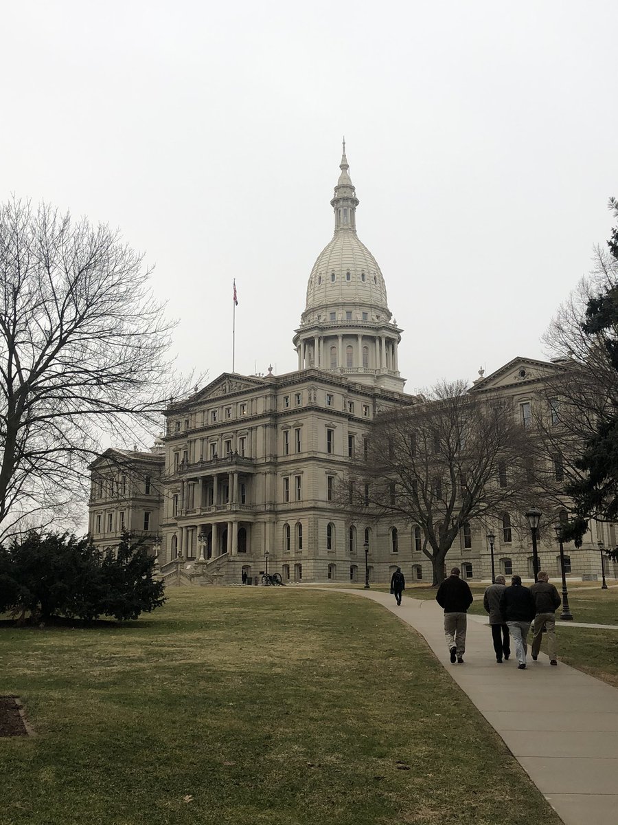 MikeBaszler's tweet photo. Honored to be at the Capitol today for our @massp board meeting today. Great day to serve our great state with so many outstanding educational leaders. https://t.co/ftxjWuZo5D