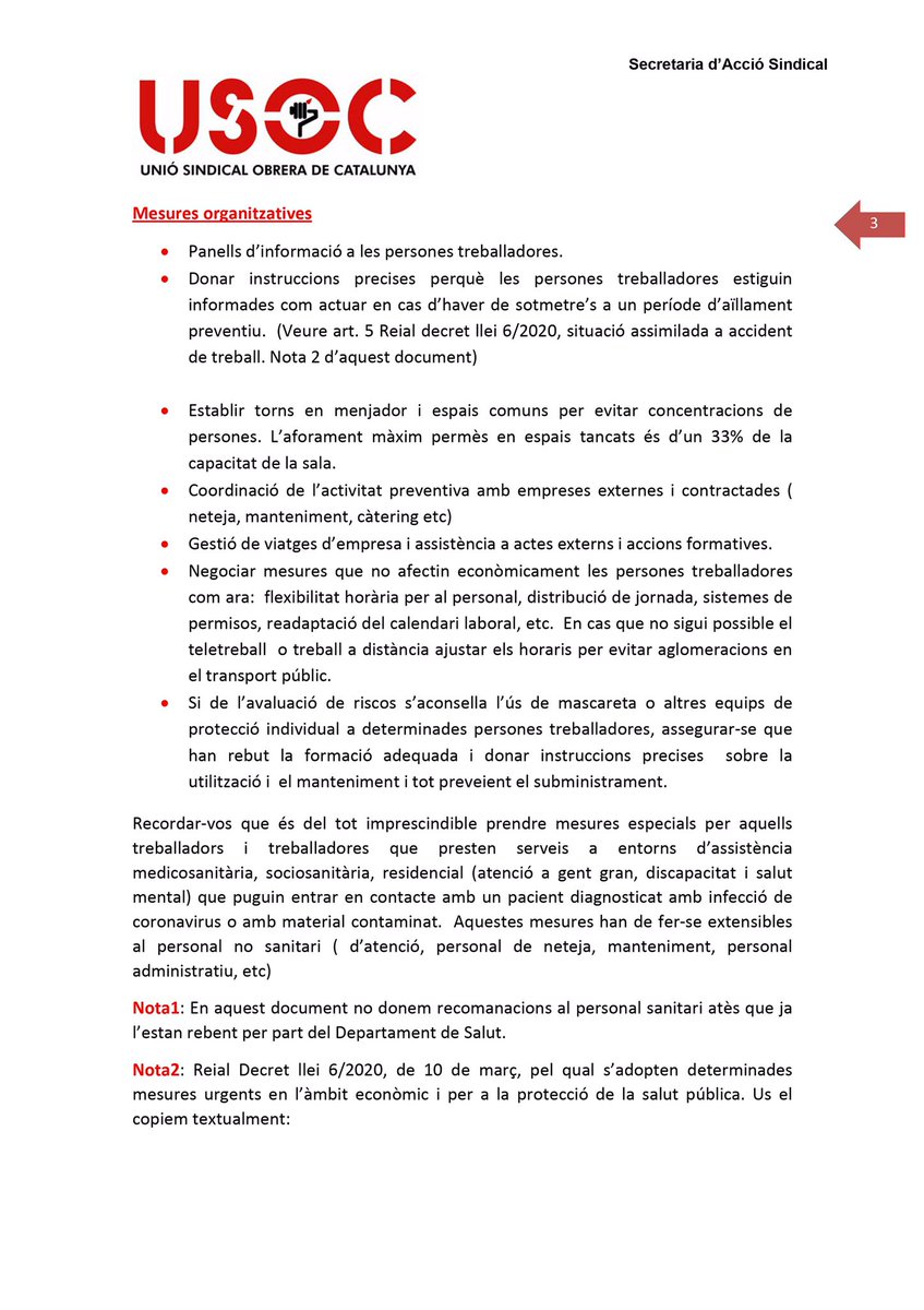 Unió Sindical Obrera de Catalunya tweet media