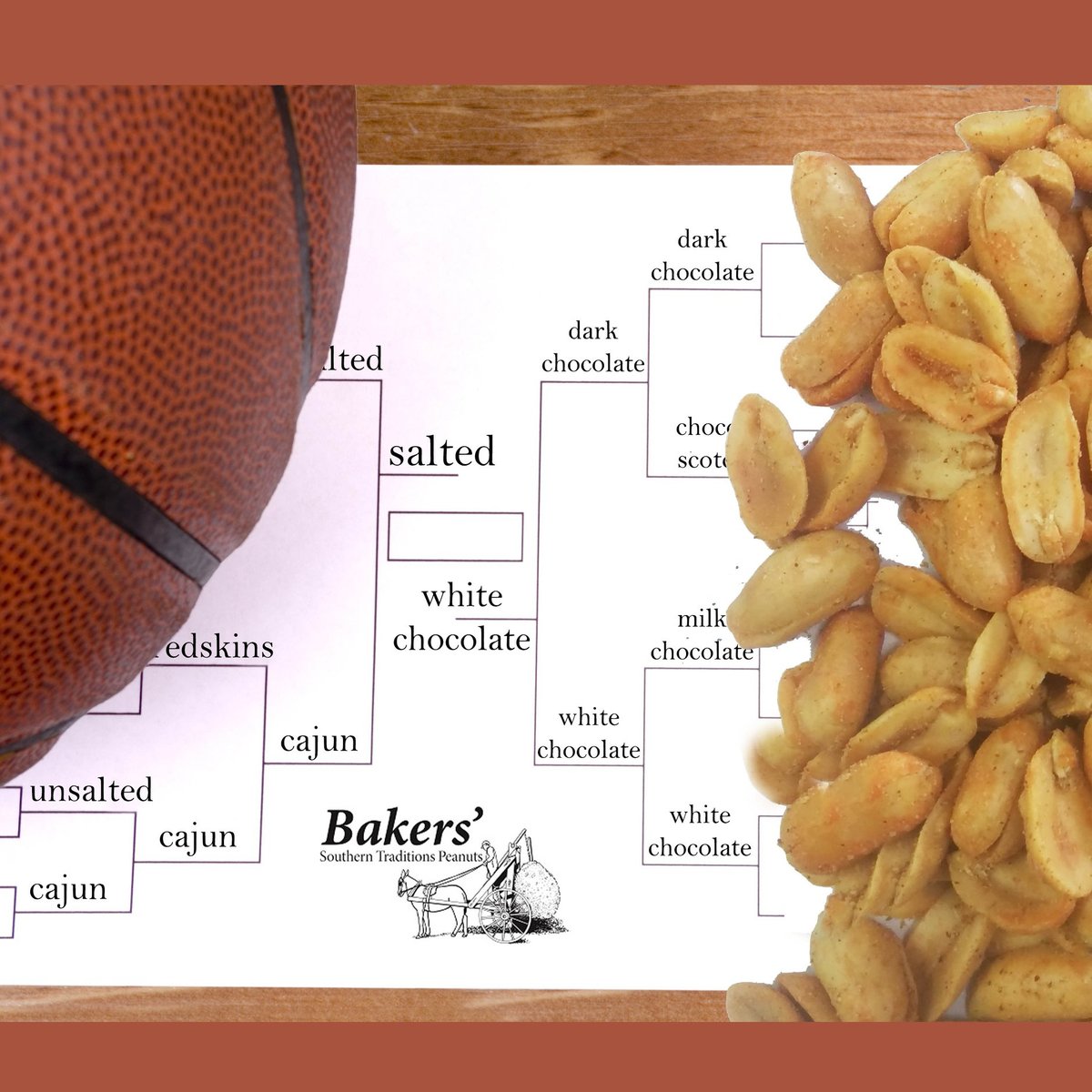 bakerspeanuts's tweet photo. Do you have your snacks ready for the games? Order online at https://t.co/KunaifmtaA. Or, stop out to visit us and sample our scrumptious flavors at 704 E. Church St, Roxobel, NC  #bakerspeanuts #basketball #snacks https://t.co/o0ooB11p0V