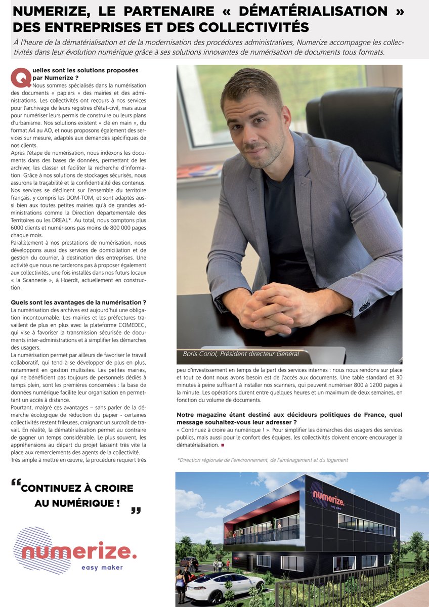 Numerize tweet media