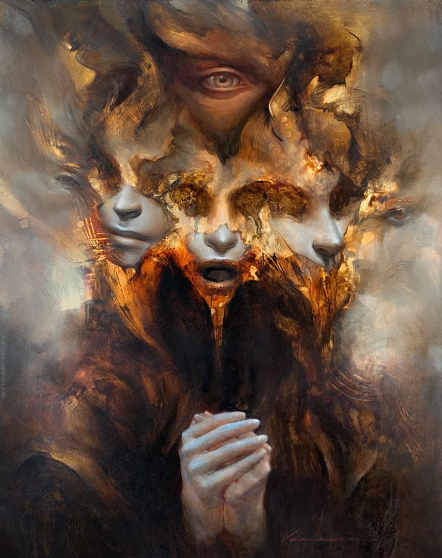 BeautifulBzarre's tweet photo. Show extended! 'CONJOINED 10 - The Reckoning' will now be on show at @CoproGallery unti March 21st. Curated by @chetzar this is not to be missed :)
Featured painting: 'The Seers' by @vanessalemen
#beautifulbizarre #bradgray #coprogallery #conjoined10 #surrealism #surrealart https://t.co/cq9qK6ugvp