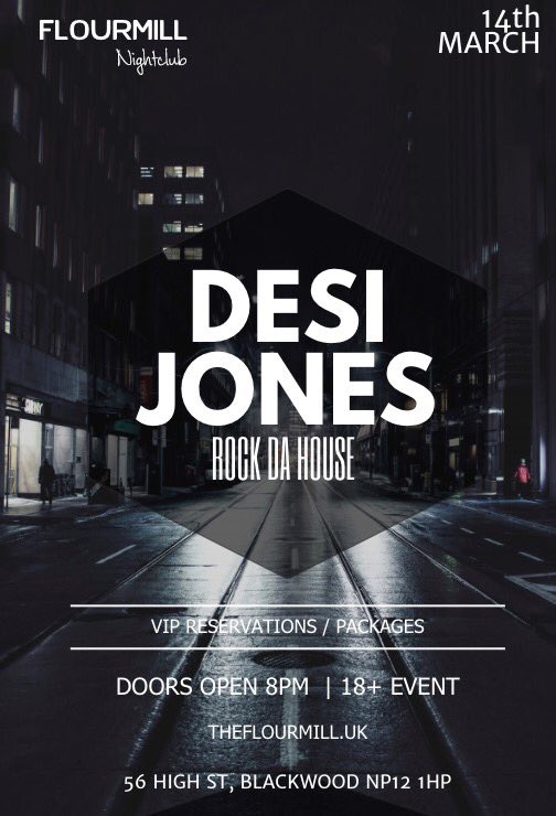 Space_venue's tweet photo. This Saturday in the booth DJ Desi Jones 💥
#dj #weekend #vibes https://t.co/MZ7DpOn7He