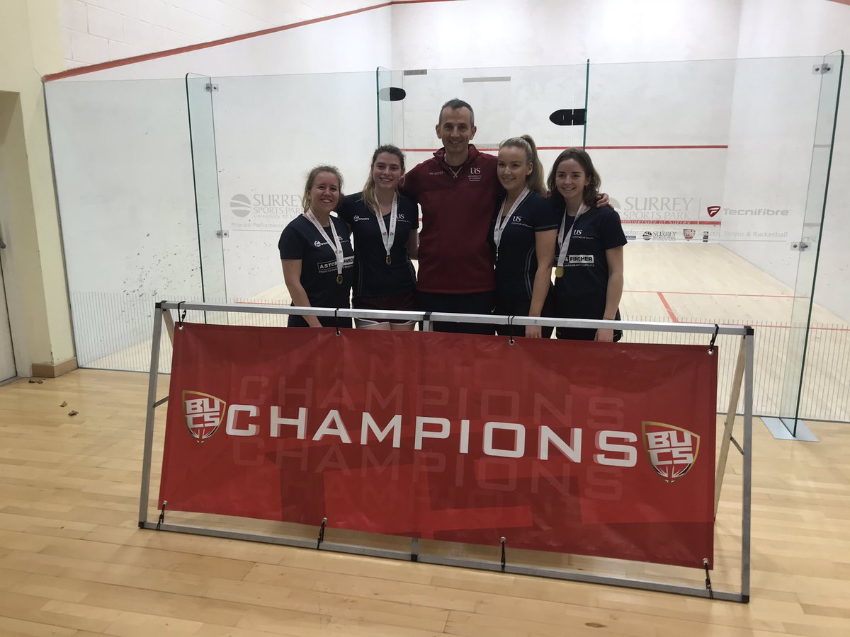Great win for Sussex women’s squash. conference cup final winners @ussuactivities <a href="/SussexUniSport/">Sussexsport</a>