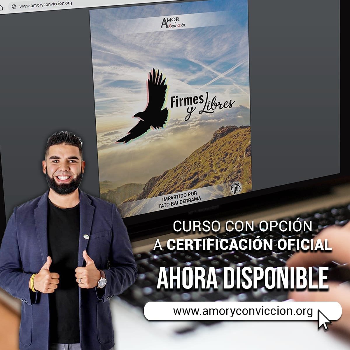 AmoryConviccion's tweet photo. Curso #FirmesyLibres dirigido a familias, consejeros, orientadores, líderes espirituales, con certificación oficial avalado por la Secretaría de Educación y Cultura.
--------Da Clic en Nuestra Web --------
https://t.co/PLaLPvs96M
No dejes pasar esta oportunidad!! https://t.co/NBDIiaQpwu